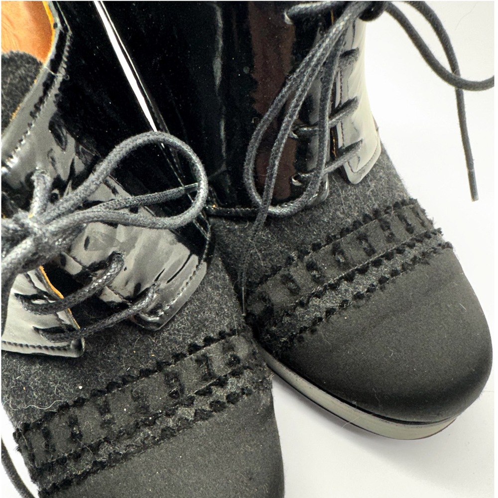 Lanvin Brogue Platform Booties — EU 38.5 Original Price $1195 - Picture 11 of 11